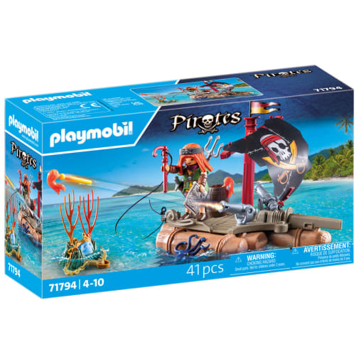 Playmobil Pirate Raft with Treasure (Pirates)