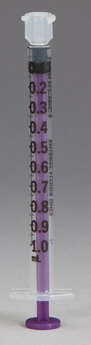 Monoject Oral Dispenser Syringe, 1 mL MK 1055379