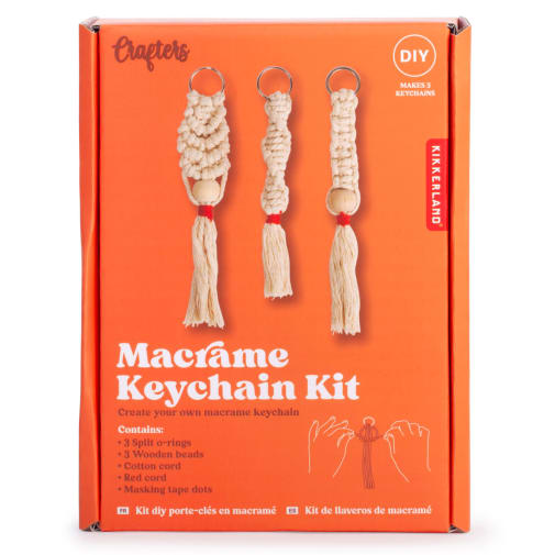 Crafter's Macrame Keychain Kit