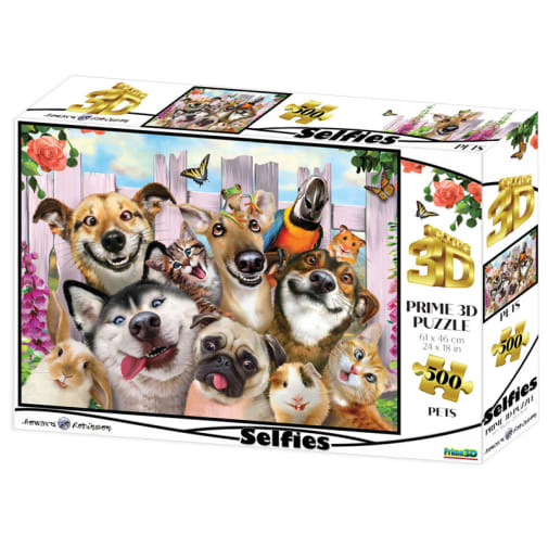 Pet Selfie Puzzle (500 piece)