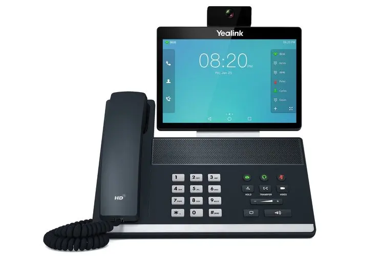Yealink VP59 Smart Media Video Phone, 8-inch Color Touchscreen, WiFi &amp; Bluetooth, New, Original