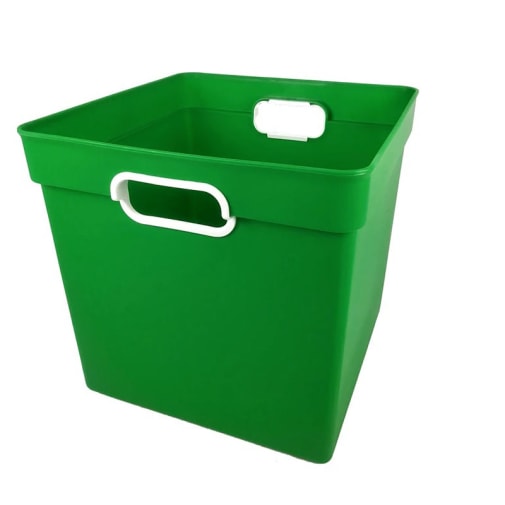 Cube Bin - Green