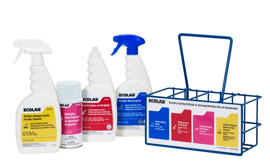 Ecolab Revitalize Carpet Spot Cleaner Kit MK 1110674