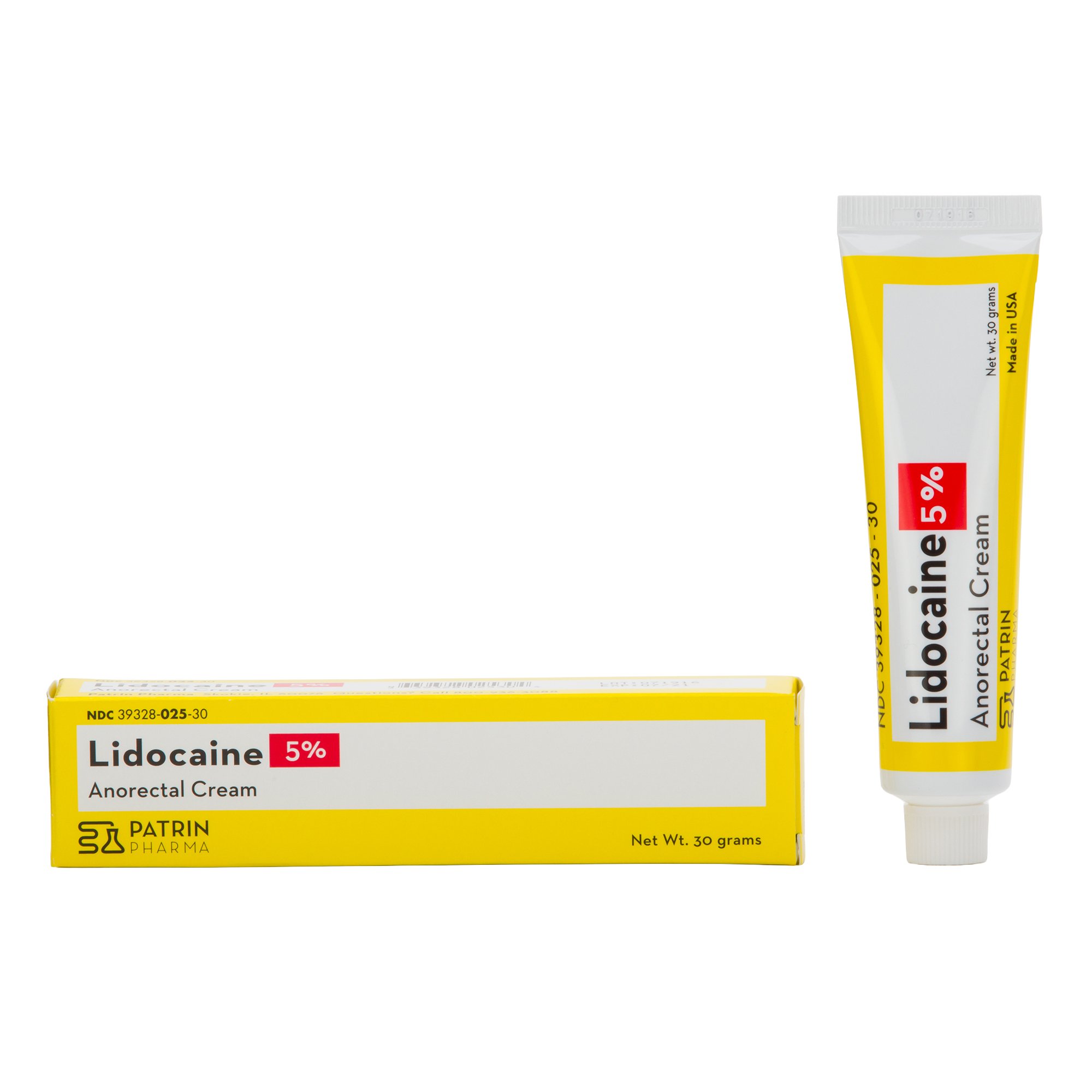 Topical Pain Relief 5% Strength Lidocaine HCl Cream 30 Gram MK 1261056