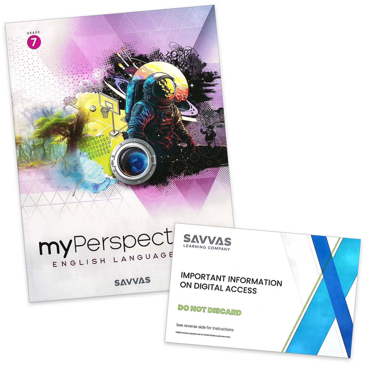 Savvas myPerspectives ELA Homeschool Bundle Grade 7 (2027)