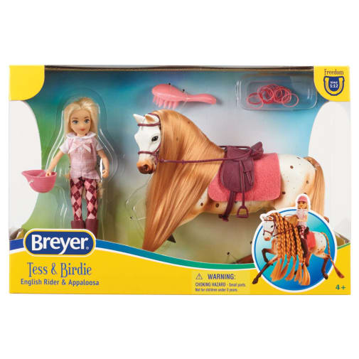 English Horse & Rider (Breyer Freedom Series)