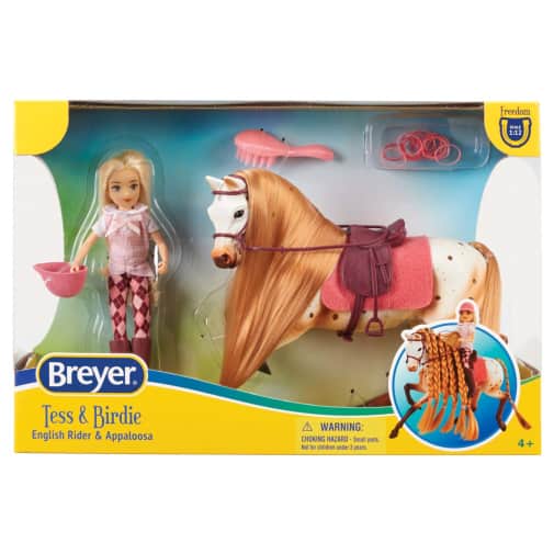 Tess & Birdie : English Rider & Appaloosa (Breyer Freedom Series)