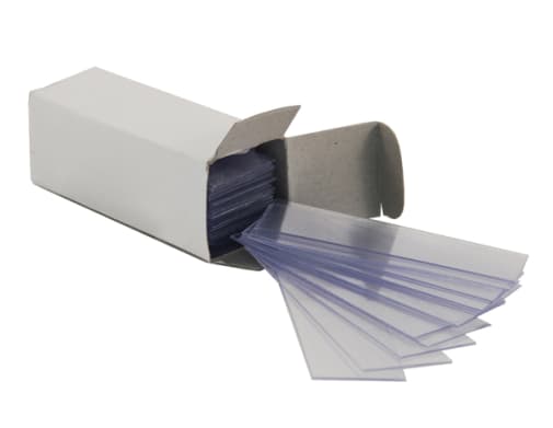 Microscope Slides, Plastic, pack of 144