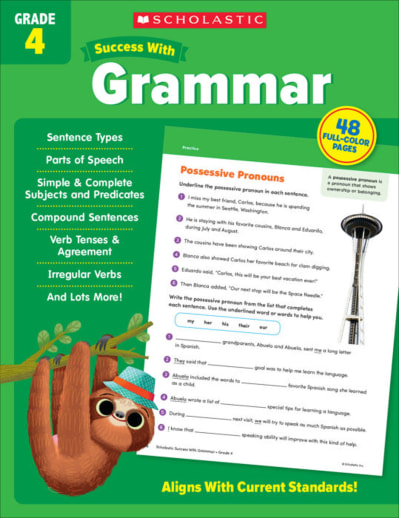 Grammar Grade 4 (Scholastic Success With)