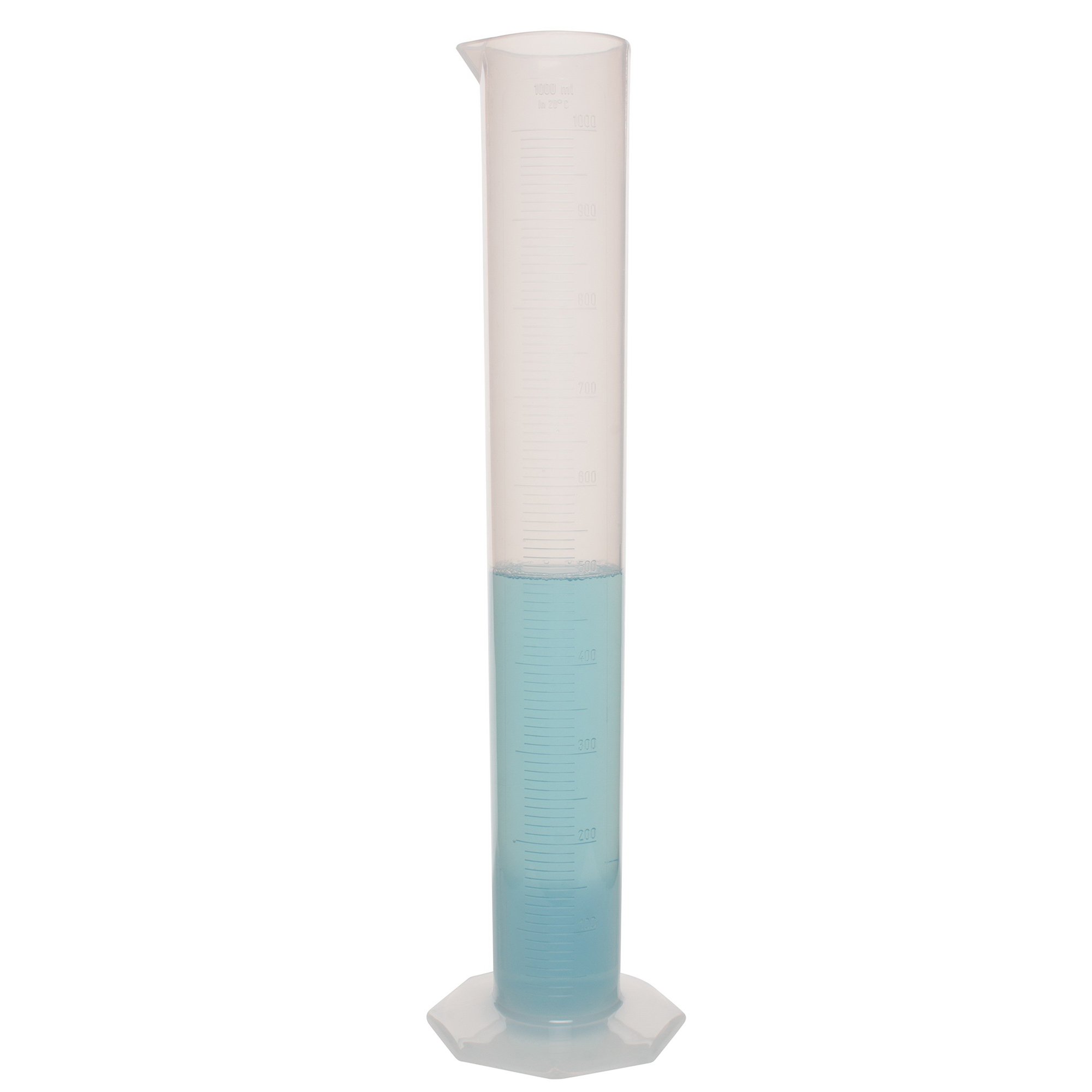 Bel-Art Translucent Polypropylene Graduated Cylinder, 1,000 mL MK 1036080