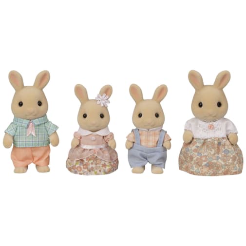 Milk Rabbit Family (Calico Critters)