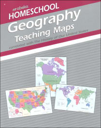 Abeka Geography Homeschool Teaching Maps