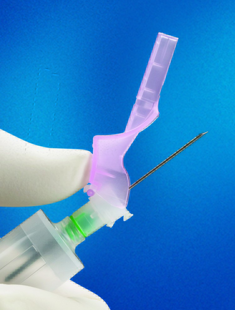 Eclipse Safety 1 mL Hypodermic Syringe with Needle, 27 Gauge, 1/2 Inch Needle Length MK 463380