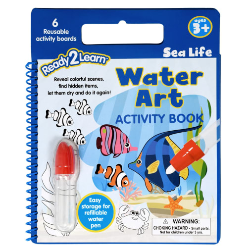Water Art Activity Book - Sea Life