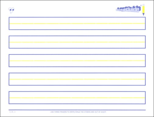 LegiGuide Paper: Wide Ruled, PK-1