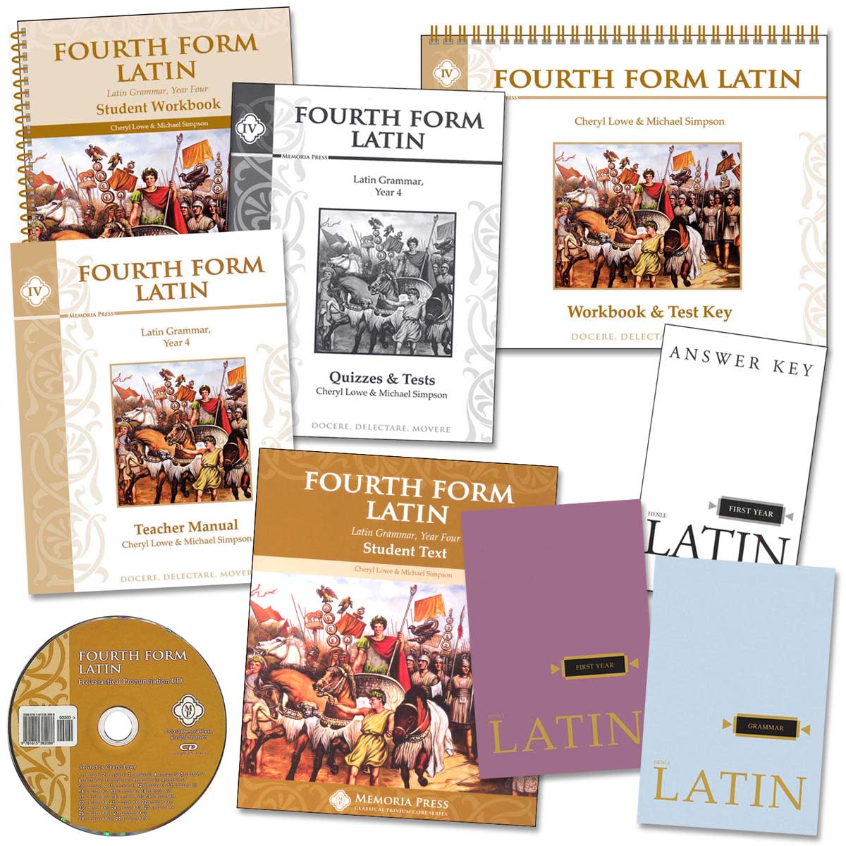 Memoria Press Fourth Form Latin & Henle 1 Text Set