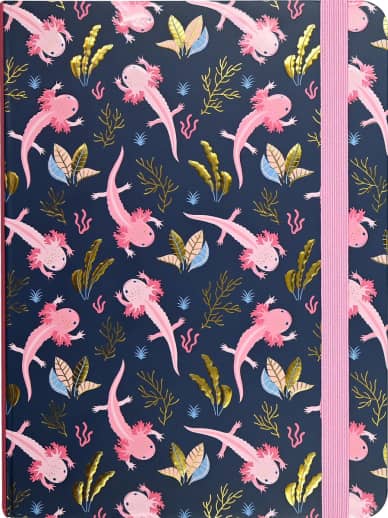 Axolotls Journal (Midsize Format)