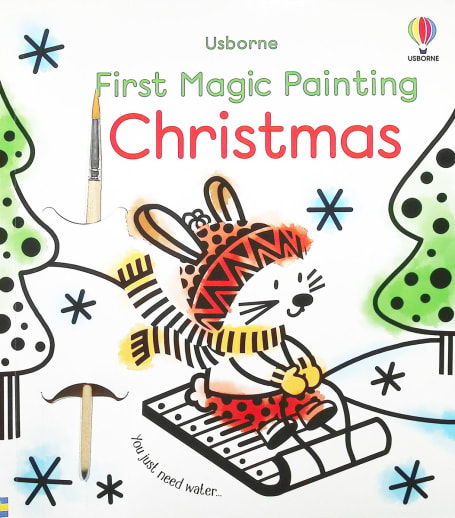 First Magic Painting Book - Christmas