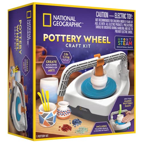 National Geographic Pottery Wheel Craft Kit