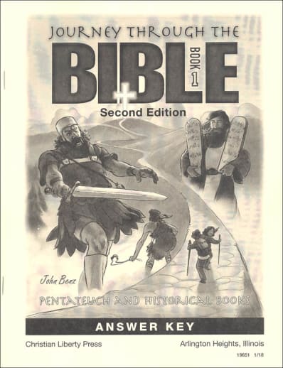 Journey Through the Bible Book 1: Pentateuch & Historical Books Answer Key (2nd edition)