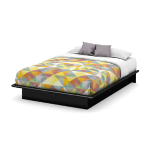 Platform Bed with Moulding - Contemporary Design