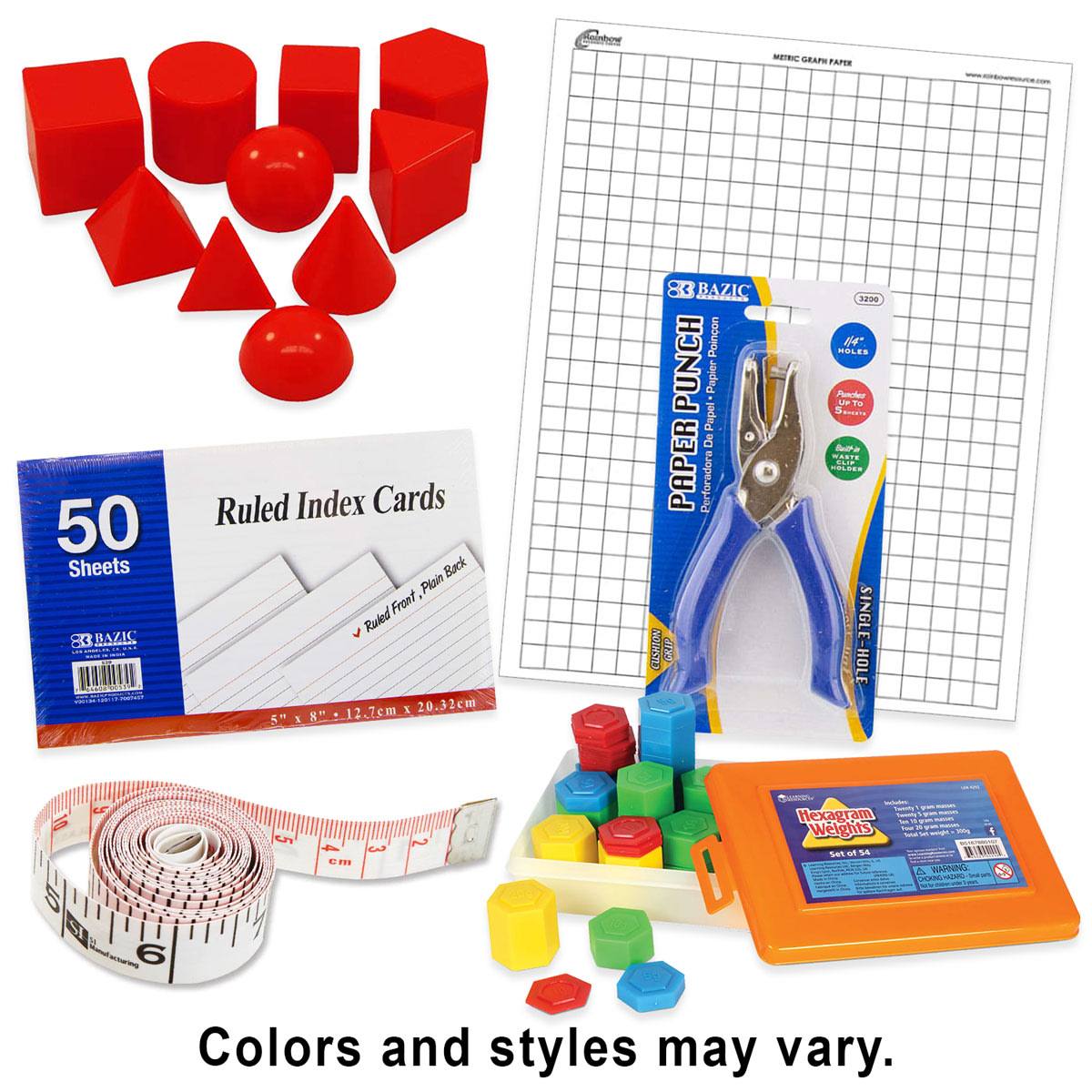 Horizons Grade 5-6 Add-On Manipulative Kit