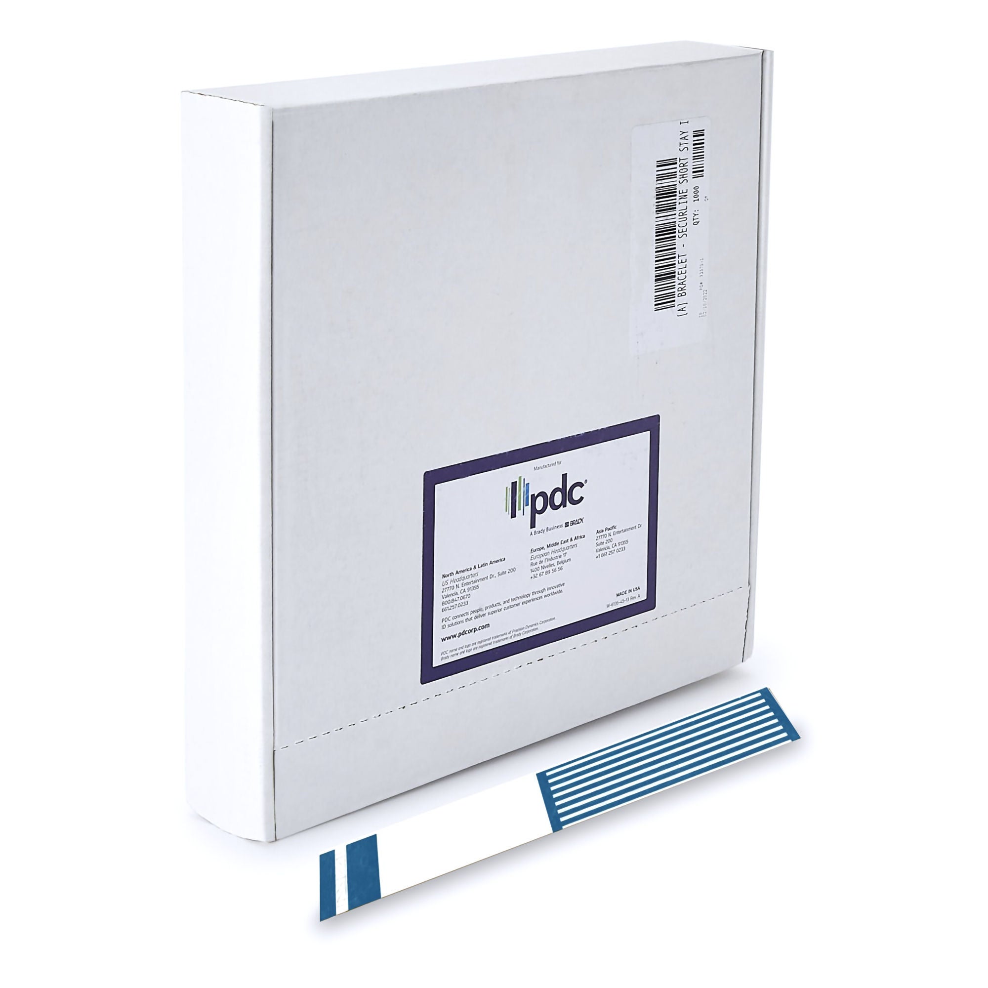 ShortStay Identification Band, 12  13 Inch, Blue MK 204474