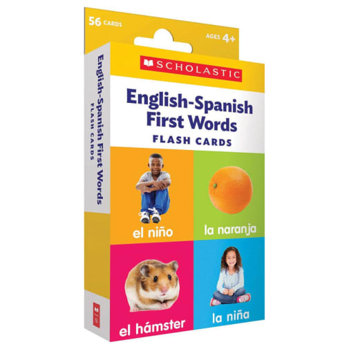 English-Spanish First Word Flash Cards