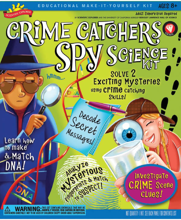 Crime catchers spy science kit sales
