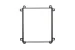 Kendall Howard 12U V-Line Fixed Wall Rack