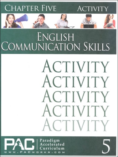 English Communication Skills: Chapter 5 Activities