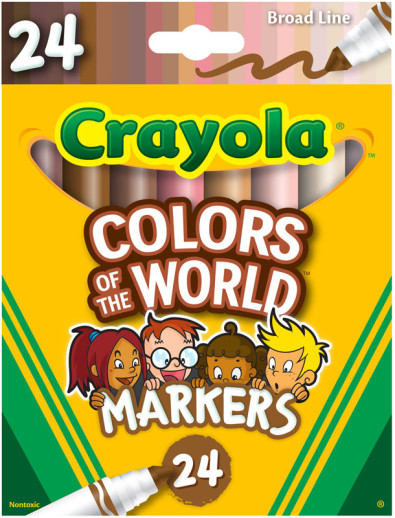 Crayola Unveils New Crayon Pack of Skin Tone Colors From Around