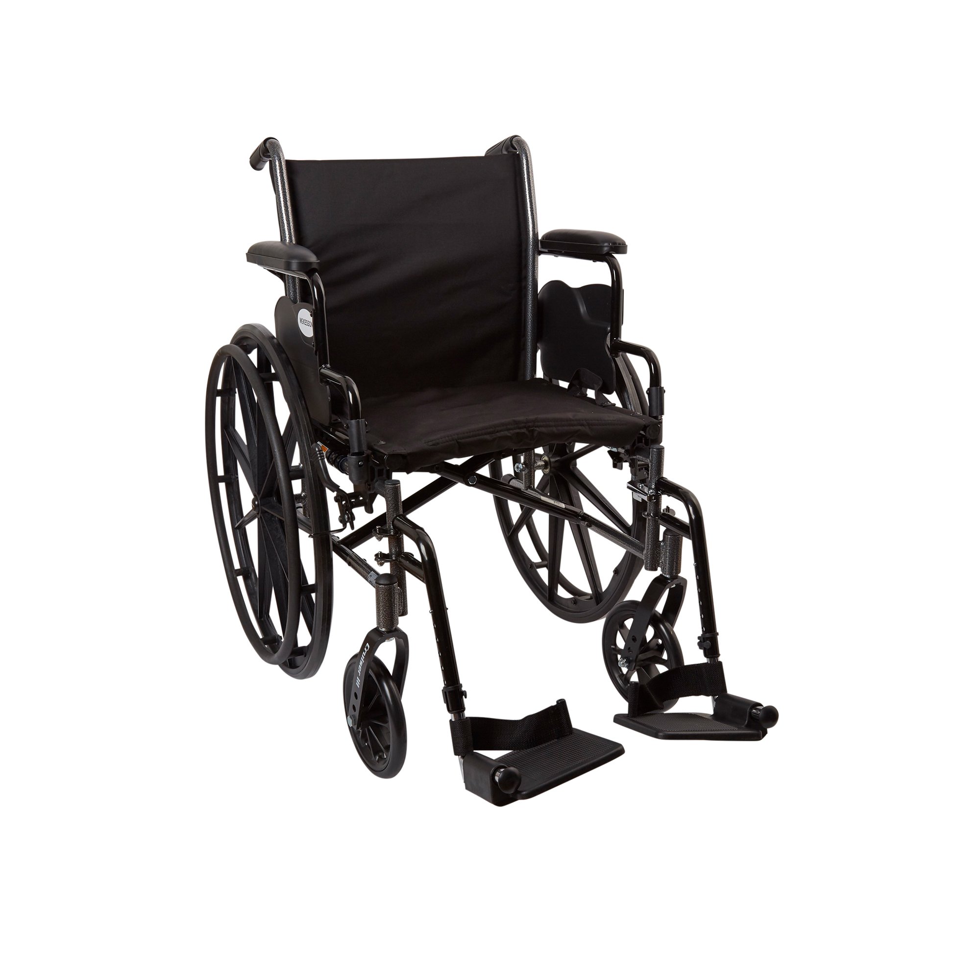 McKesson Lightweight Wheelchair, 18 Inch Seat Width MK 1065284