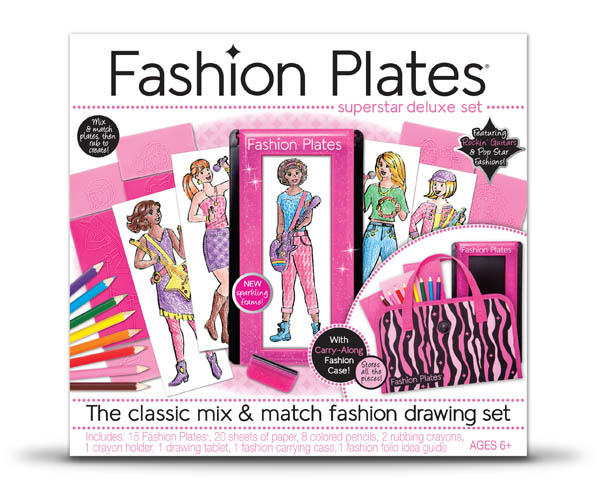 Fashion Plates: Superstar Deluxe Set