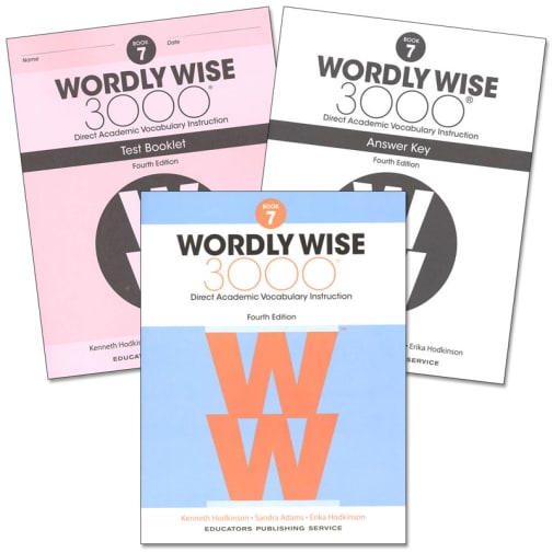 Wordly Wise 3000 4th Edition Book 7 Set
