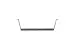 5in D Flanged Lacing Bar | 10 pack
