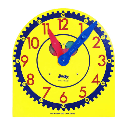 Judy Clock - Color-Coded