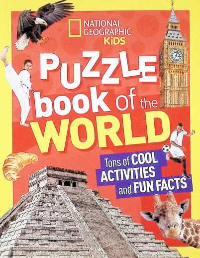National Geographic Kids Puzzle Book of the World