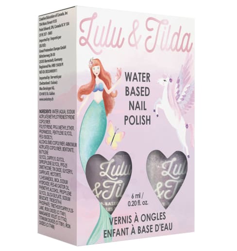 Great Pretenders Pajama Party, Washable Nail Polish (2 pieces)