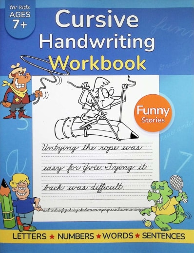 Cursive Handwriting Workbook