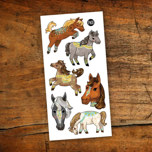 Wild Horse Temporary Tattoos