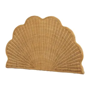 Rattan Wall-Mounted Headboard Shell