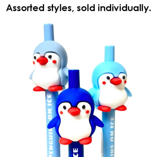 Penguin Retractable Gel Pen (assorted style)
