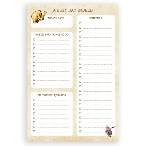 Winnie-the-Pooh: To-Do List (60 Sheets)