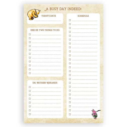 Winnie-the-Pooh: To-Do List (60 Sheets)