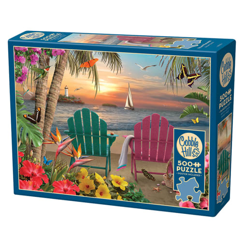 Cobble Hill Island Paradise Puzzle (500 piece)