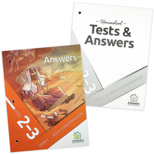 Answers Bible Curriculum Year 4 Homeschool Student Value Combo Grades 2-3
