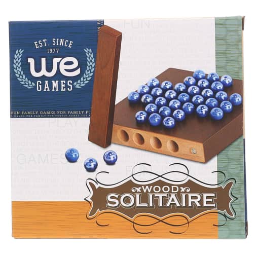 Classic Marble Solitaire - 5 Inch Travel Size