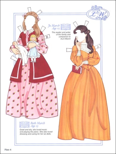 Louisa May Alcott's Little Women: Paper Doll Collectible