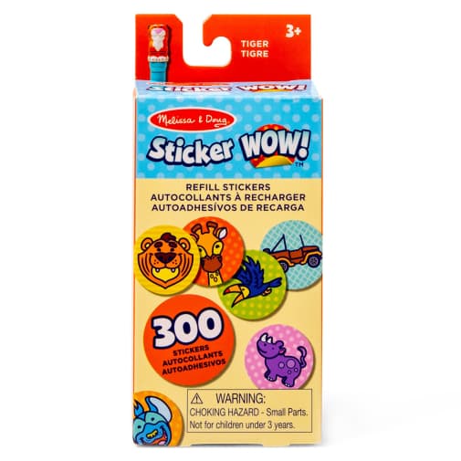 Melissa & Doug Sticker WOW! Refill Stickers - Tiger